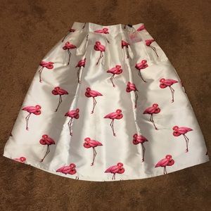 Flamingo skirt